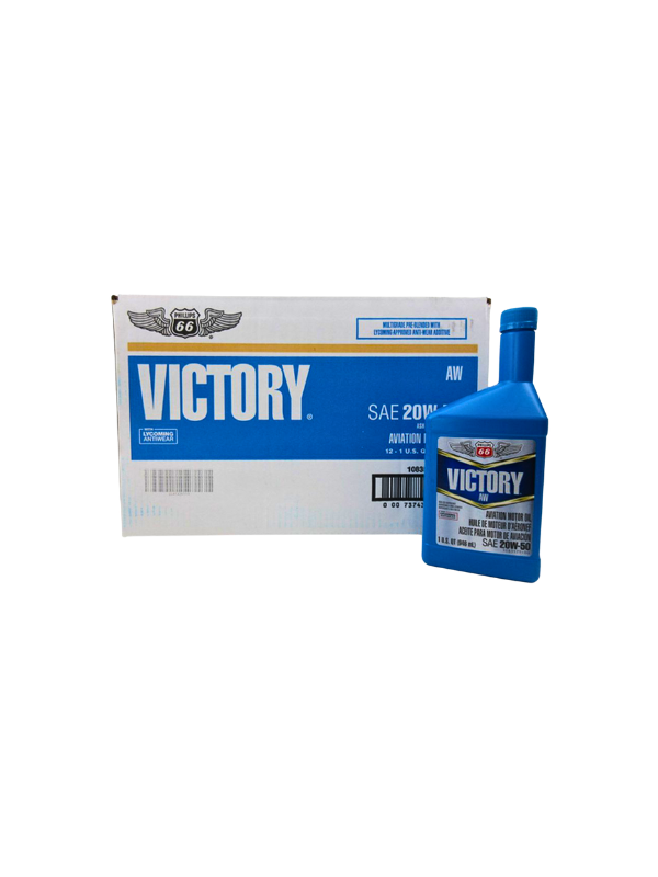 Phillips 66 Victory AW 20W50 Aviation Oil — E.H. Wolf & Sons